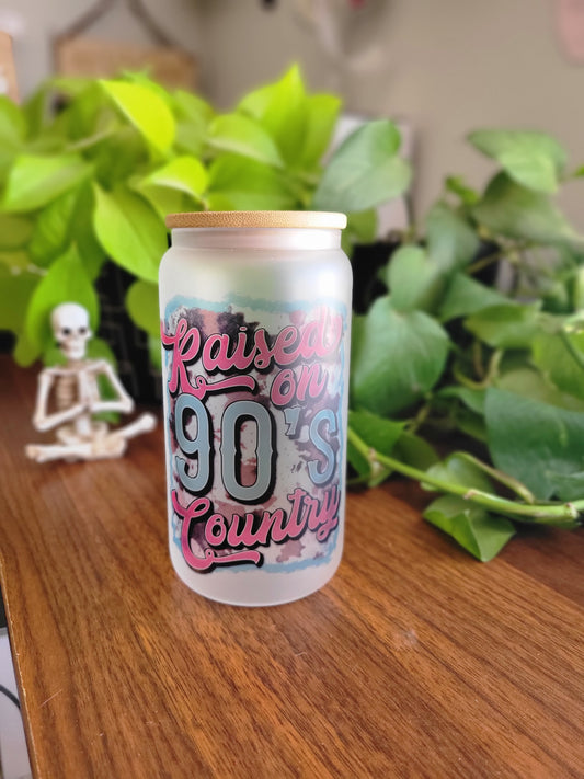 90s Country 16oz beer can mug