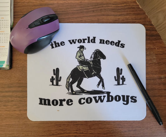 Mouse pad - more cowboys