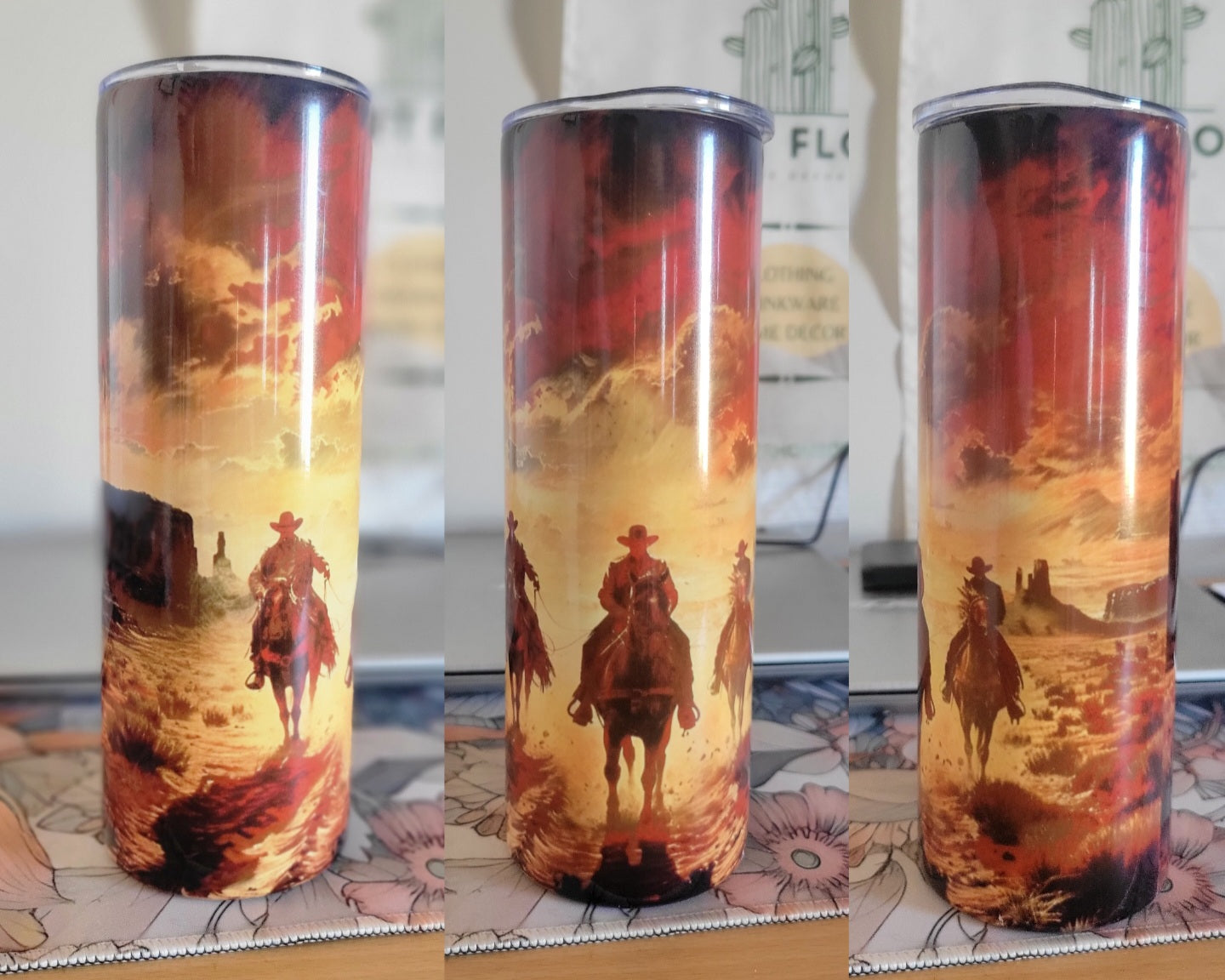 20oz Cowboy Trio Tumbler