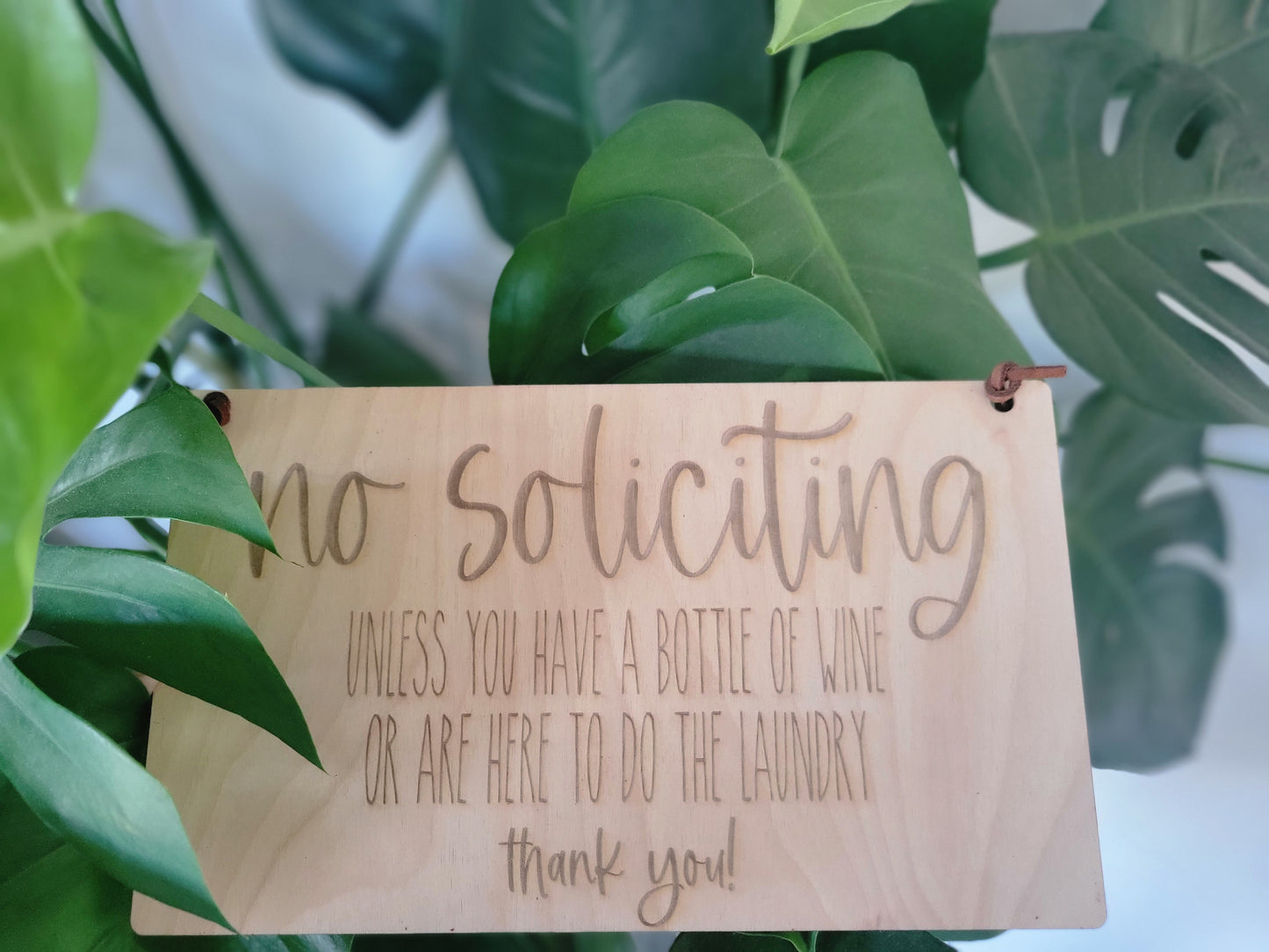 No Soliciting